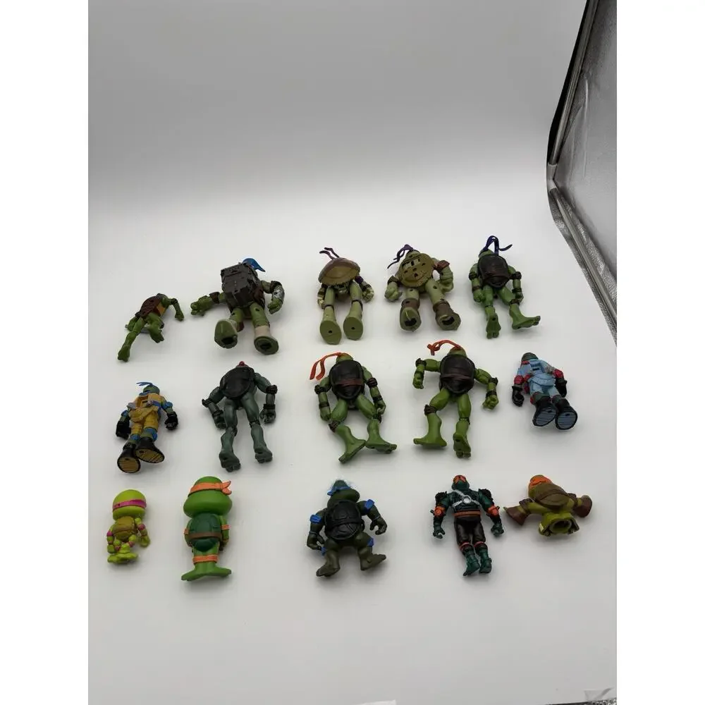 15 - TMNT Action Figure Toy Lot 2000’s Teenage Mutant Ninja Turtles Vintage